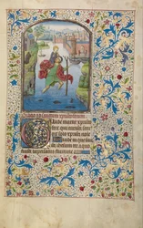 São, christopher, carregar, a, christ, criança